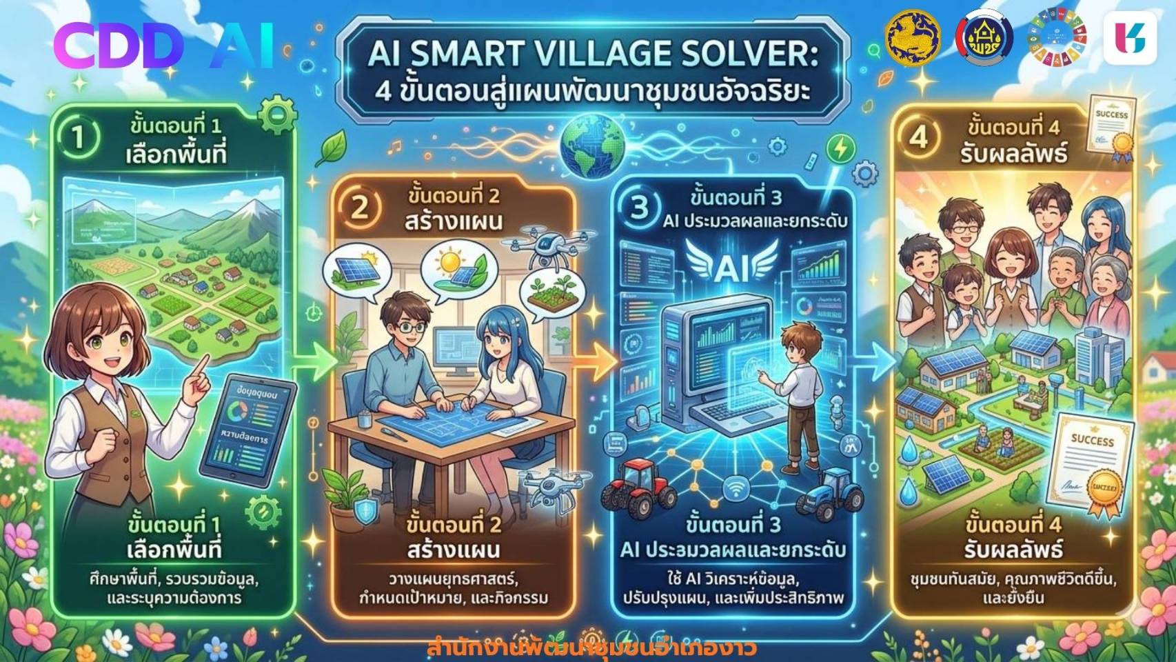 🚀 CDD AI Prompt Zone – ผู้ช่วยอัจฉริยะสำหรับงานพัฒนาชุมชน